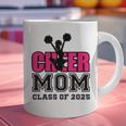Senior Cheerleader Mom Cheer Class Of 2025 Graduation Women Graphic Print Coffee Mug