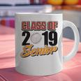 Senior Class Of 2019 Tshirt Graduation School Baseball Graphic Print Coffee Mug
