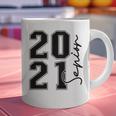 Senior Class Of 2021 Graduation High School College Graphic Print Coffee Mug