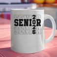 Senior Class Of 2026 Varsity Text Graduation Graphic Print Coffee Mug
