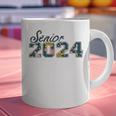 Senior Graduation Class Of 2024 Cute Senior 2024 Flowers Graphic Print Coffee Mug