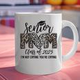 Senior Mom Class Of 2025 Senior Mama 2025 Leopard Graduation Graphic Print Coffee Mug