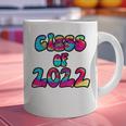 Senior Year 2022 Class Of 2022 Graduation Tie Dye Groovy Graphic Print Coffee Mug