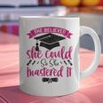 She Believed She Could So She Mastered It Graduation Graphic Print Coffee Mug