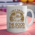 I Only Smoke The Good Stuff BBQ Barbeque Chef Dad Graphic Print Coffee Mug I Only Smoke The Good Stuff BBQ Barbeque Chef Dad Graphic Print Coffee Mug