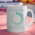 Social Introvert's Overthinking Please Wait Awkward Humor Graphic Print Coffee Mug Social Introvert's Overthinking Please Wait Awkward Humor Graphic Print Coffee Mug