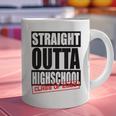 Straight Outta High School Class Of 2023 Graduation Graphic Print Coffee Mug