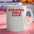 Strange Girls Club Weird Antisocial Introvert Humor Graphic Print Coffee Mug Strange Girls Club Weird Antisocial Introvert Humor Graphic Print Coffee Mug
