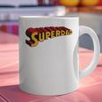 Super Dad Superdad Superhero Dad Graphic Print Coffee Mug