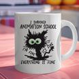 I Survived Animation School Graduation 2026 Graphic Print Coffee Mug