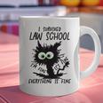 I Survived Law School Graduation 2025 2026 Graphic Print Coffee Mug