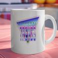 Temporal Trends Vaporwave Style Retro Nostalgia Look Premium Tri-Blend Graphic Print Coffee Mug