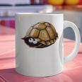 Timid Turtle Cute Introvert Misanthropic Antisocial Graphic Print Coffee Mug