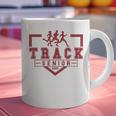 Track Senior Night Track Senior 2025 Graduation 36 Graphic Print Coffee Mug