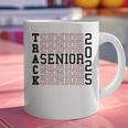 Track Senior Night Track Senior 2025 Graduation 60 Graphic Print Coffee Mug