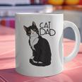 Tuxedo Cat Dad Cat Dad Tuxedo Cat Dad Graphic Print Coffee Mug