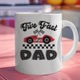 Two Fast Dad Of The Birthday Boy Racing Car Family Graphic Print Coffee Mug