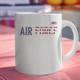 US Flag Proud Air Force Dad Graphic Print Coffee Mug
