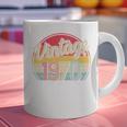 Vintage 1970 Retro Style 70's Born Nostalgia Vibe Birthday Premium Tri-Blend Graphic Print Coffee Mug