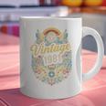 Vintage 1981 Retro Badge Nostalgia Eighties Compass Skull Graphic Print Coffee Mug Vintage 1981 Retro Badge Nostalgia Eighties Compass Skull Graphic Print Coffee Mug