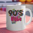 Vintage 90's Babe Party Back To 90s Cassette Nostalgia Premium Tri-Blend Graphic Print Coffee Mug