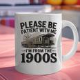 Vintage Be Patient With Me I'm From The 1900s Steam Train Graphic Print Coffee Mug