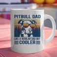 Vintage Pitbull Dad Like A Regular Dad But Cooler Graphic Print Coffee Mug Vintage Pitbull Dad Like A Regular Dad But Cooler Graphic Print Coffee Mug