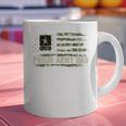 Vintage Proud Army Dad Camo American Flag Veteran Graphic Print Coffee Mug