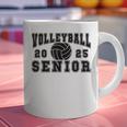 Volleyball Senior Night Volleyball Senior 2025 Graduation 28 Graphic Print Coffee Mug