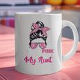 I Wear Pink In Memory Of My Aunt Breast Cancer Awareness Graphic Print Coffee Mug I Wear Pink In Memory Of My Aunt Breast Cancer Awareness Graphic Print Coffee Mug