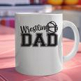 Wrestling Dad Hobby Wrestle Wrestler Martial Arts Father Graphic Print Coffee Mug