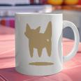 Yk2 Cat With Tomboy Tail 90s Nostalgia Downtown Indie Graphic Print Coffee Mug