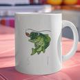 Youth Boy My Lucky Fishing-Shirt Bass Fish Dad Graphic Print Coffee Mug