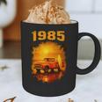 1985 Vintage Sunset Surf Truck Retro Beach Nostalgia Graphic Print Coffee Mug