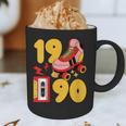 1990 Retro Raised On 90s Music Old School Nostalgia Punk Graphic Print Coffee Mug