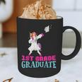 1st Grade Graduation Dabbing Unicorn Lover T-Shirt Kids Graphic Print Coffee Mug