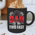 2 Year Old Racing Car Two Fast Birthday 2nd Family Dad Graphic Print Coffee Mug