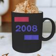 2008 Year Bold Statement Timeless Memory Birthday Graphic Print Coffee Mug