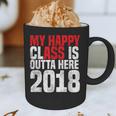 2018 Senior Graduation My Happy Class Shirt Graphic Print Coffee Mug