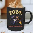 2024 Year Of The Introvert New Year Adventures Graphic Print Coffee Mug 2024 Year Of The Introvert New Year Adventures Graphic Print Coffee Mug