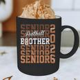 2026 Football Senior Brother Graduation Matching Family Graphic Print Coffee Mug