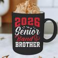 2026 Senior Band Brother Class Of 2026 Parent Graduation Graphic Print Coffee Mug
