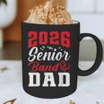 2026 Senior Band Dad Class Of 2026 Band Parent Graduation Graphic Print Coffee Mug