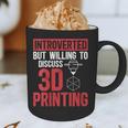 3D Printer Introvert 3D Printing Graphic Print Coffee Mug 3D Printer Introvert 3D Printing Graphic Print Coffee Mug