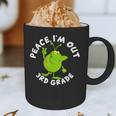 3rd Grade Graduation Promotion Peace I'm Out Last Day Graphic Print Coffee Mug