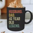 40th Birthday For Men Vintage Dad 1980 Graphic Print Coffee Mug 40th Birthday For Men Vintage Dad 1980 Graphic Print Coffee Mug