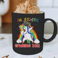 5th Grade Graduate Class 2021 Dabbing Unicorn Graduation Graphic Print Coffee Mug