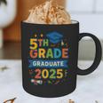 5th Grade Graduation 2025 Graphic – Class Of 2025 Theme Graphic Print Coffee Mug