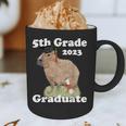 5th Grade Graduation Class Of 2023 Capybara Fifth Graduate Graphic Print Coffee Mug