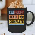 5th Grade Level Complete Shirt Graduation Last Day Of School Graphic Print Coffee Mug